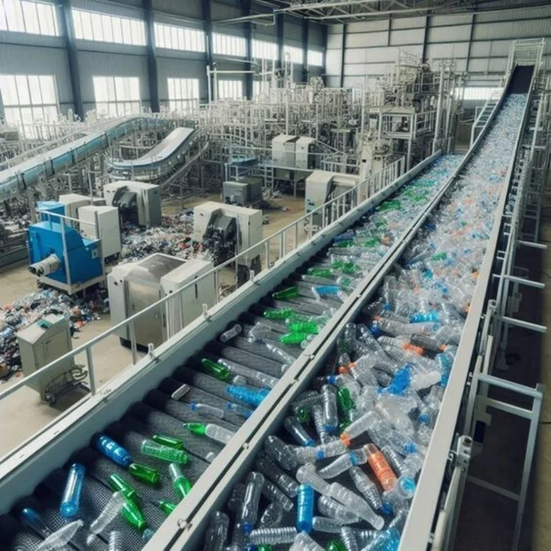 High Purity Hard Plastic Regrind Recycling Washing Line With Automatic Industrial Centrifugal Dryer Line Supplied By Factory