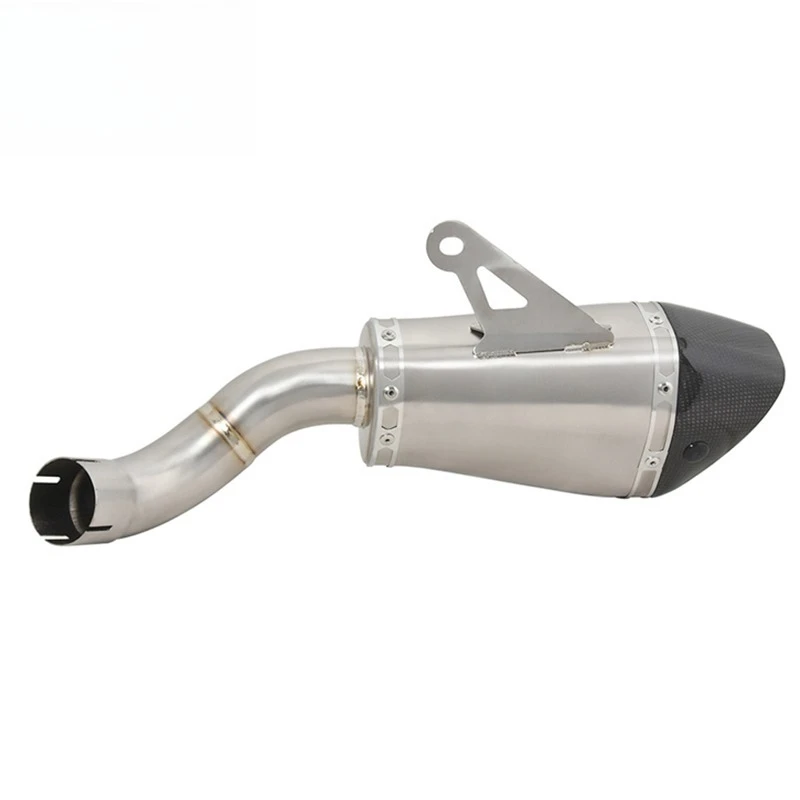 Z900 Motorcycle Exhaust Front Pipe Titanium Steel Stainless Connector for Original Exhaust Pipe Muffler