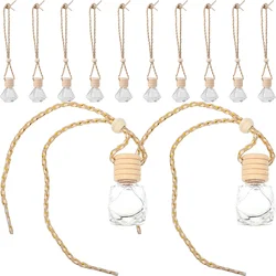 12 Pcs Container DIY Aromatherapy Bottle Suspending Car Diffuser Reusable Small Hanging Perfume