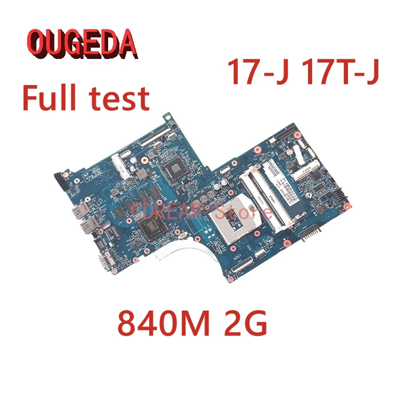 

OUGEDA 6050A2549801-MB-A02 773371-501 773371-001 Laptop motherboard For HP 17-J 17T-J HM87 840M 2G GPU Mainboard Full tested