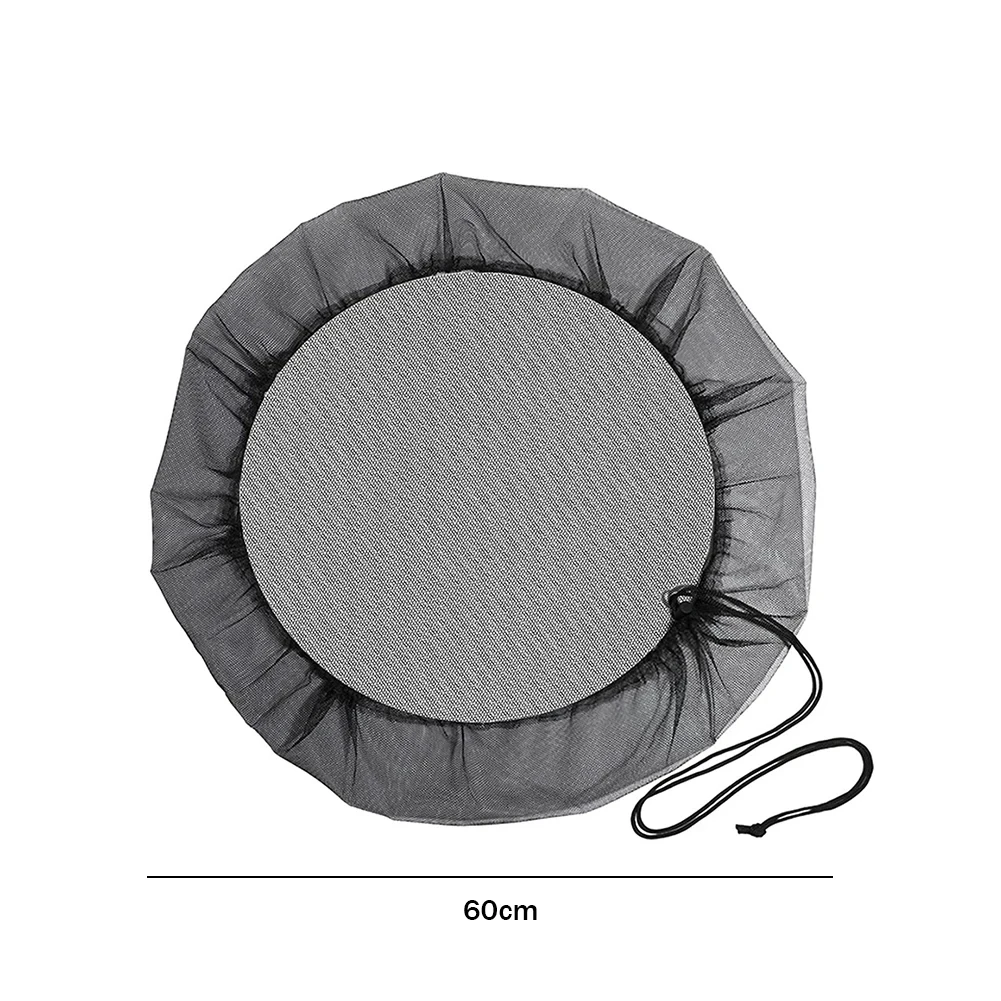 Bild 7: Outdoor Garten Mesh Abdeckung 60-120cm Regen fass Pe Wasser Sammlung Eimer Filtern etz Anti Moskito Wasserschutz netz