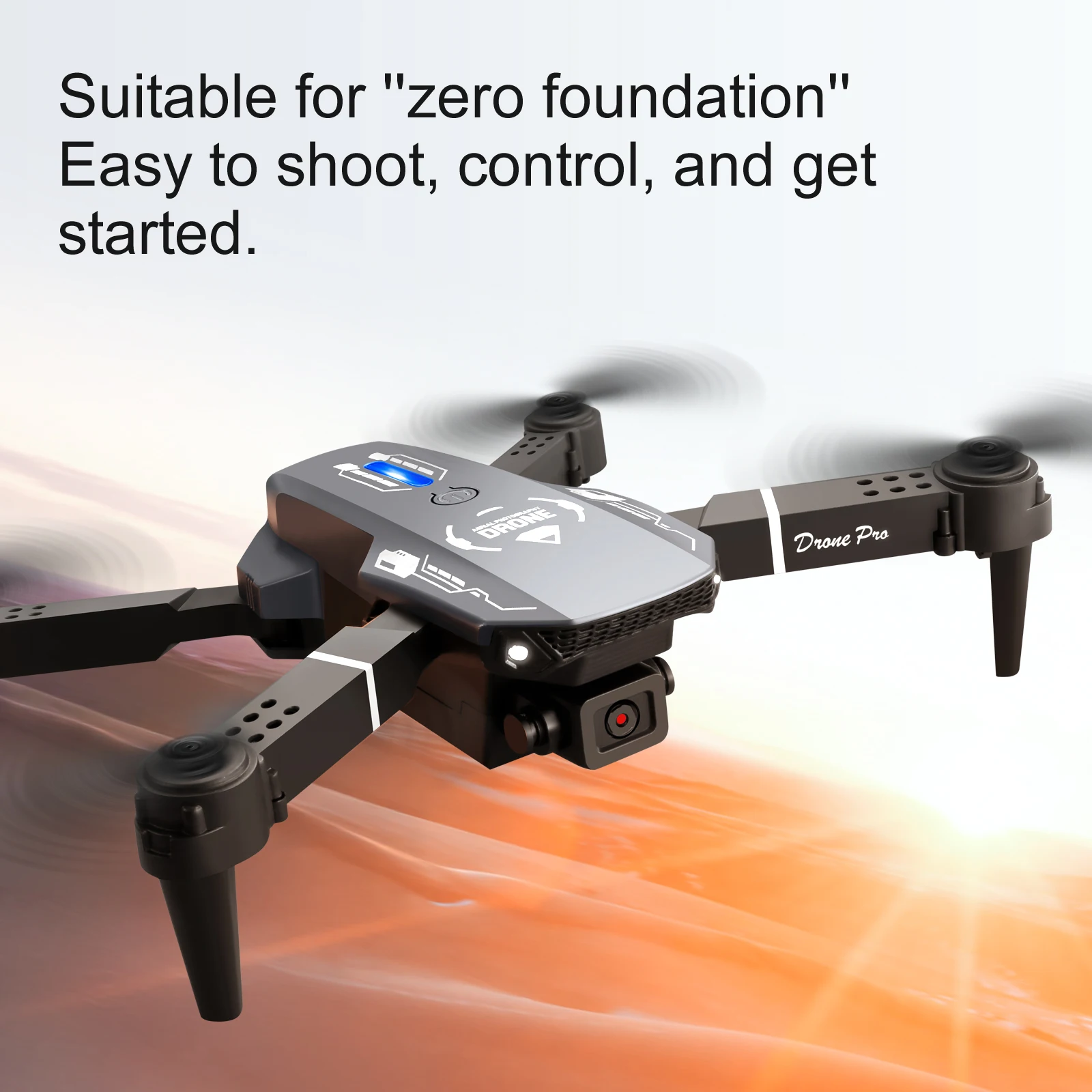 S113 Quadcopter Drone Met 480P Camera Is Uitgerust Met Functies Zoals One-Key Take Off, Zwaartekracht Sensing.