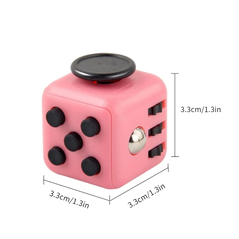 Fidget Cube Antistress Toys Hand Pinching Venting Anti Anxiety Games Kids Gift 6sided Playable Decompression Finger Tip Dice