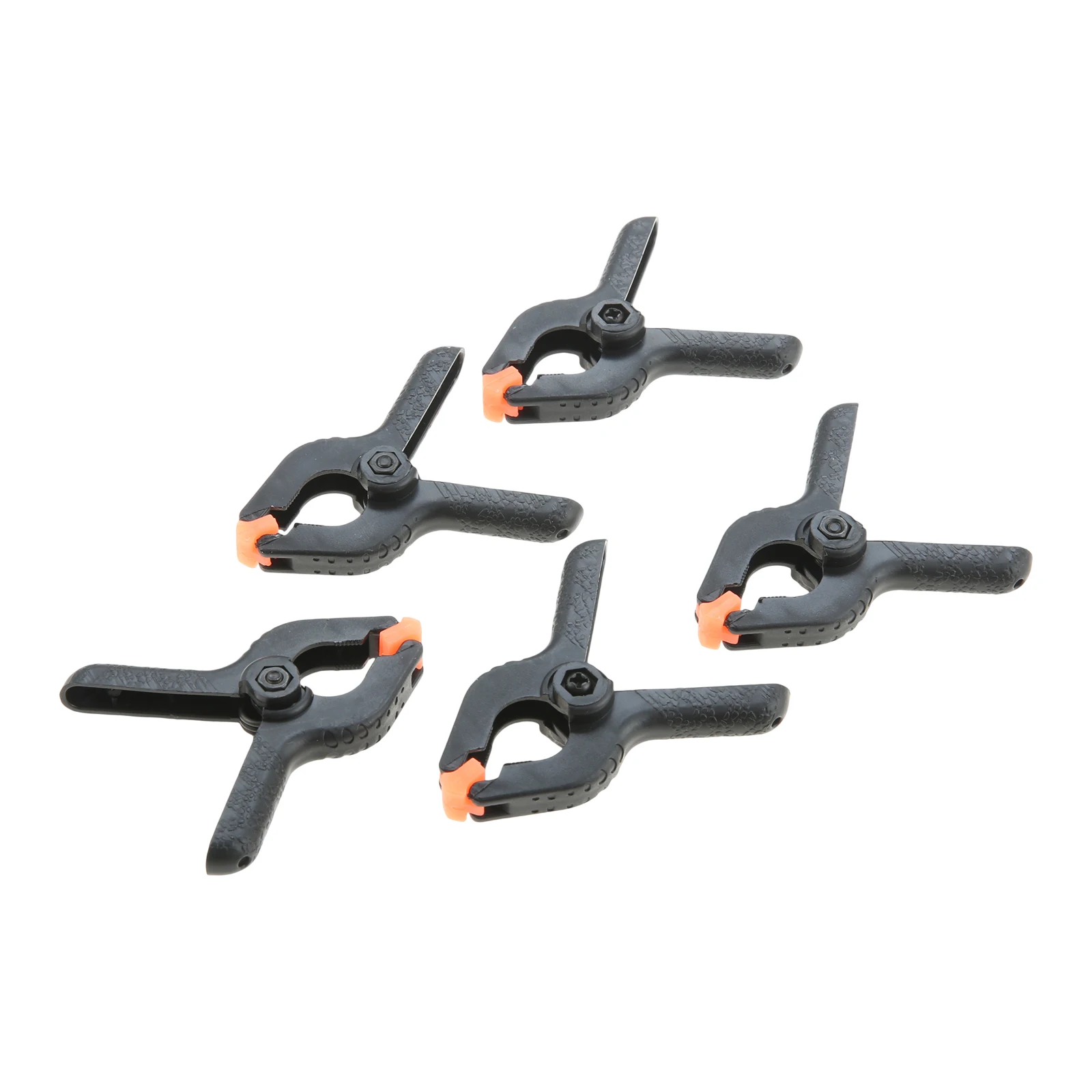 5PCS Spring Clamps Plastic 2-Inch For Photo Studio Backgrounds Fixed Clip Metalworking DIY Woodworking Tools Easy To Store