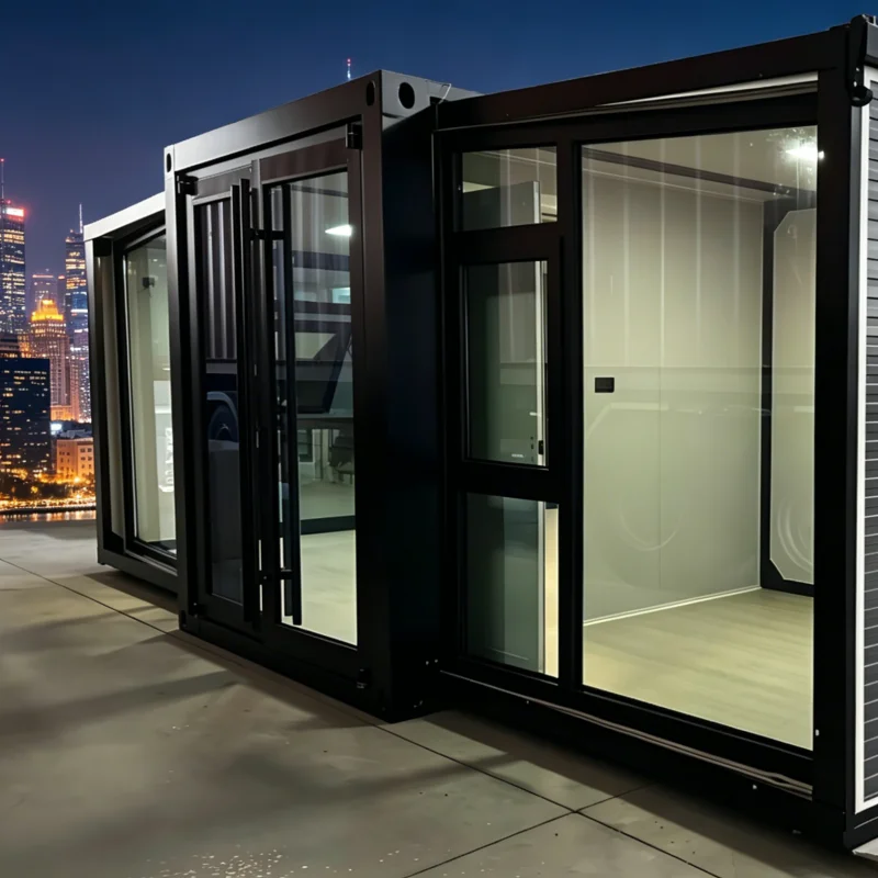 Waterproof Expandable Container House 2 3 4 Bedroom Modern Prefab Home Durable Steel Structure For Warehouse And Living