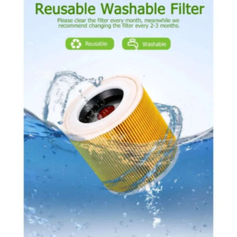 12Pcs KFI 357 Dust Bags Set with 2 WD3S Filters & 1 Brush, For Multiple Vacuum Models WD1 WD2 WD3 MV2 MV3 SE4001 SE4002 KWD1‑3