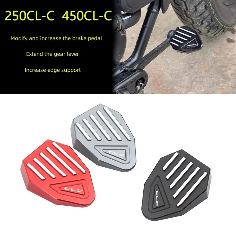 

FOR CFMOTO 450CLC 450CL-C 250CLC 250CL-C Modified Brake Enlarged Pedal Foot Pedal Enlarged Side Support Extend Gear Lever