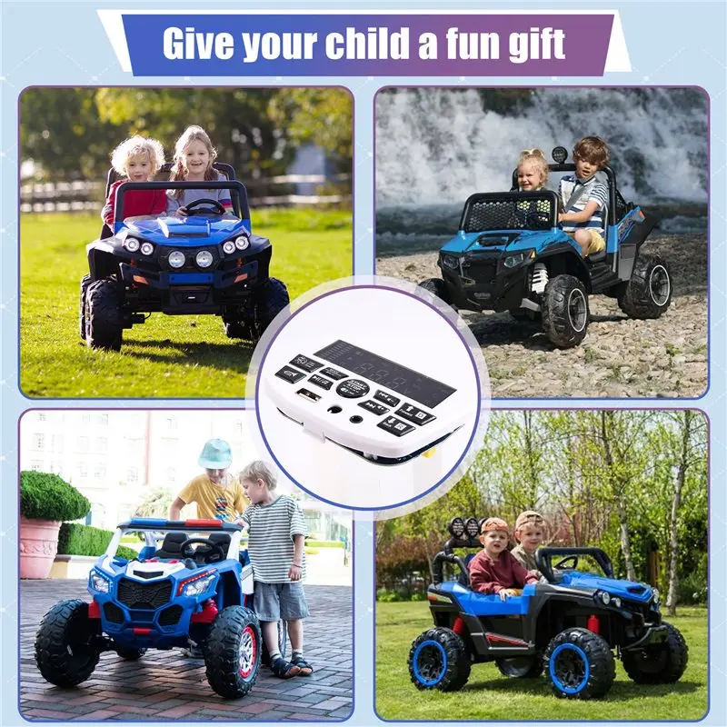 Children' S Electric Ride On Car 24V JR1956G Central Control Box Power Control Board Music Player Vehicle