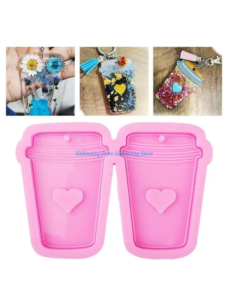 573B DIY Decorations DIY Necklace Keychain Casting Mold DIY Crafts Jewelry Resin Mold