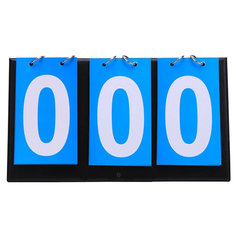 2/3/4 Digital Flip Score Board Scoreboard Portable Indoor Outdoor Exercise Sports Decor for Football Badminton Tennis