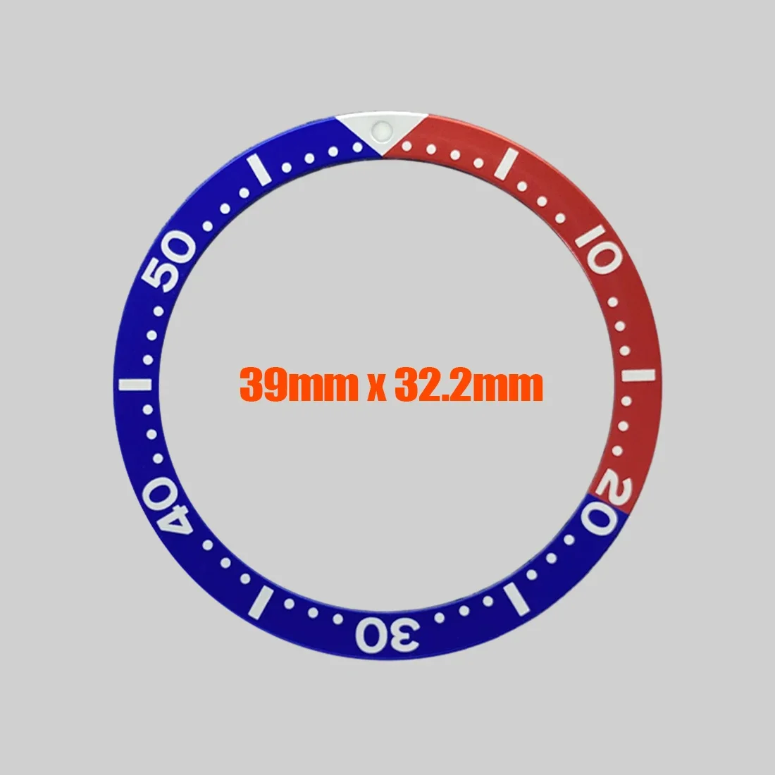 39 مللي متر الألومنيوم الحافة إدراج السلاحف حلقة صالح ل Seiko 6105 6309 السلاحف أذن البحر NH35 NH36 ساعة حافظة شقة الحافة الدائري أجزاء