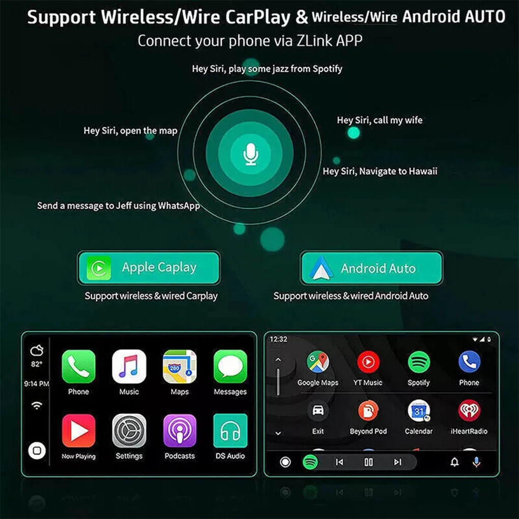 Transform Car Into Smart Entertainment Center With Android Auto Support Car Radio