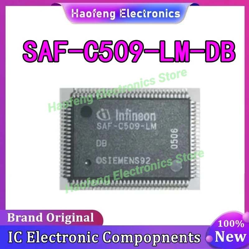 SAF-C509-LM-DB SAF-C509-LM SAF-C509 QFP100 Chip IC Baru Tersedia