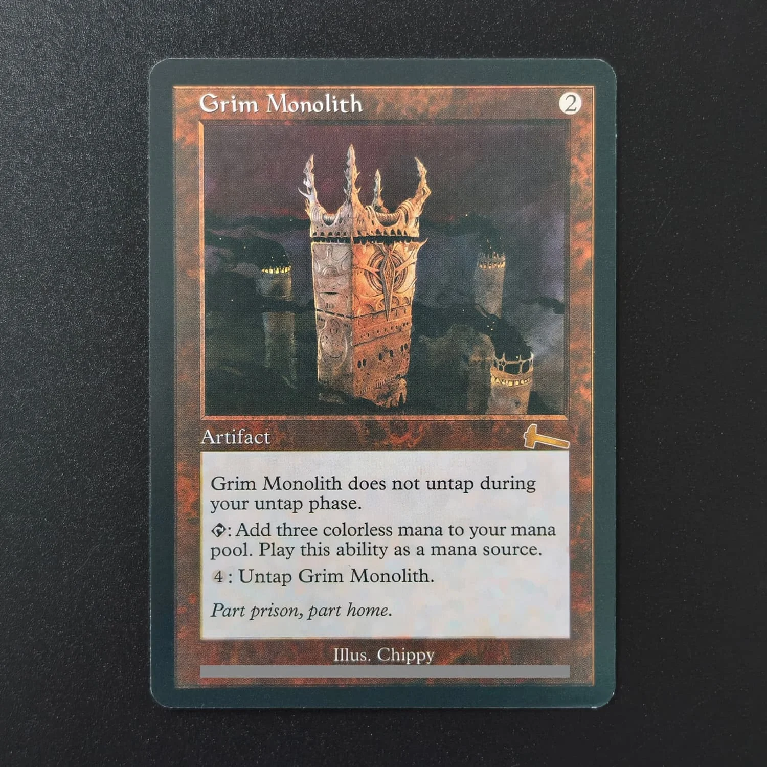 TMP UGS STH USG ULG LEG TA TCG Proxy Magical Card Gaea's Cradle Grim Monolith Serra's Sanctum Tolarian Academy Moat Thunder - view 3