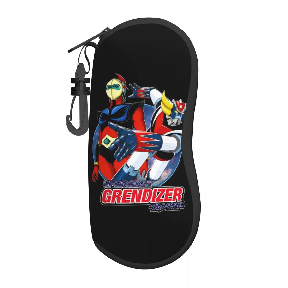 

Grendizer And Actarus Shell Eyeglasses Case Women Men Cute UFO Robot Goldrake Glasses Case Sunglasses Box Pouch