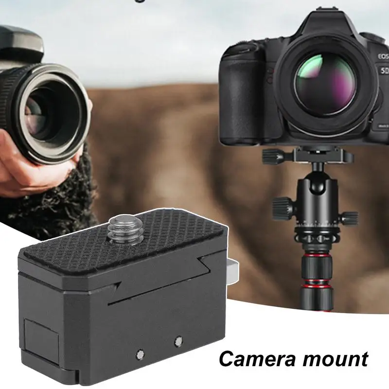 Schnellwechselplatte Telefon-Adapterhalterung für Vlog, stoßfester Video-Adapter, Halterung für Fotografie, Live-Übertragung, Vlog