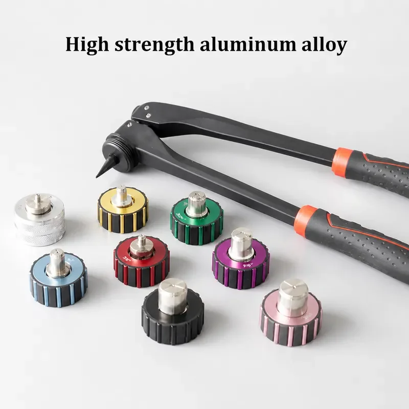 Handheld Tube Expander 13800 Manual Lever Air Conditioner Copper Tube Expanding Cup Shaped Mouth Refrigeration Tool