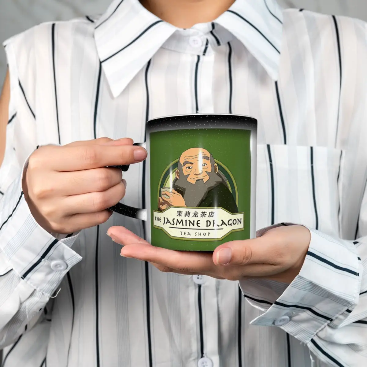 Avatar The Last Airbender Jasmine Dragon Iroh Zuko Fire Nation Earth Kingdom Mug Ceramic Coffee Cups Tea Mugs Milk Cup Drinkware