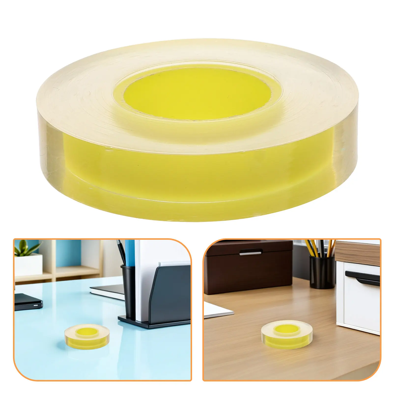 1 Roll Transparent Static Cling Jewelry Protective Film Roll Anti-Static Self Adhesive PVC Wrap for Rings Watches Accessories