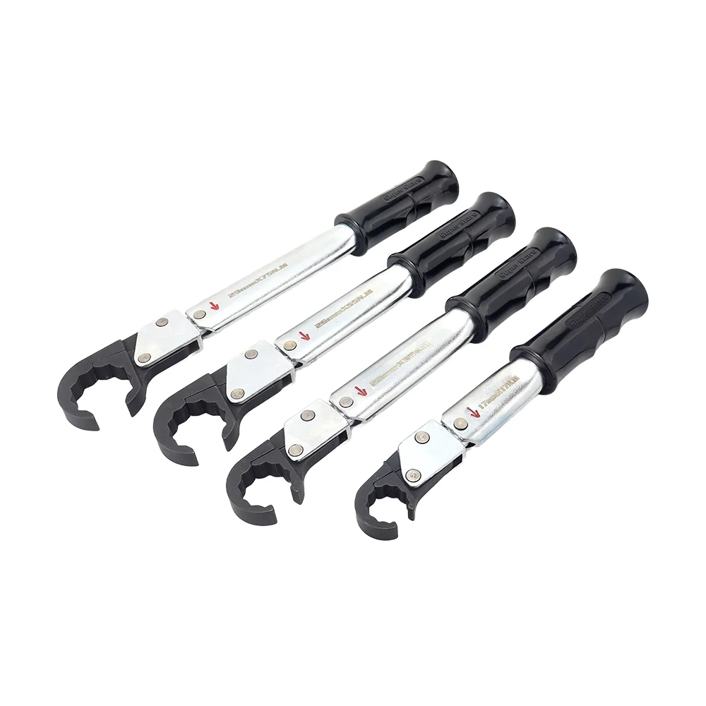 

High-Precision Combination Ratchet Torque Wrench Set Open-End Wrench Copper Cap Bell Mouth Tool for Air Conditioning Repair