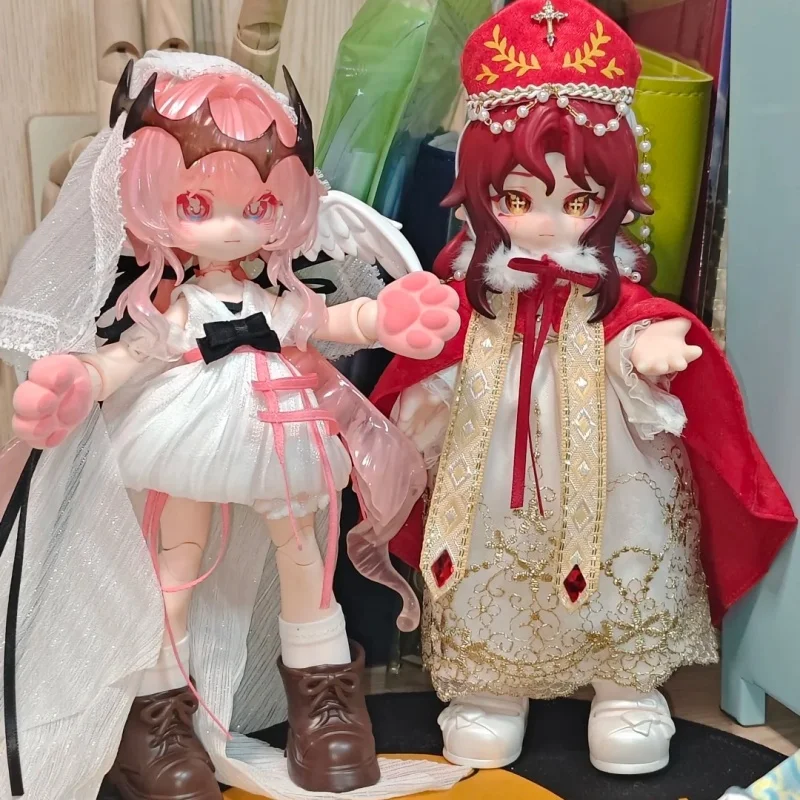 منتج جديد متوفر في المخزون لونا صندوق أعمى 12 نقطة عمل الشكل لعبة دمية جمع تمثال الزخرفية Bjd هدية عيد ميلاد لطيف