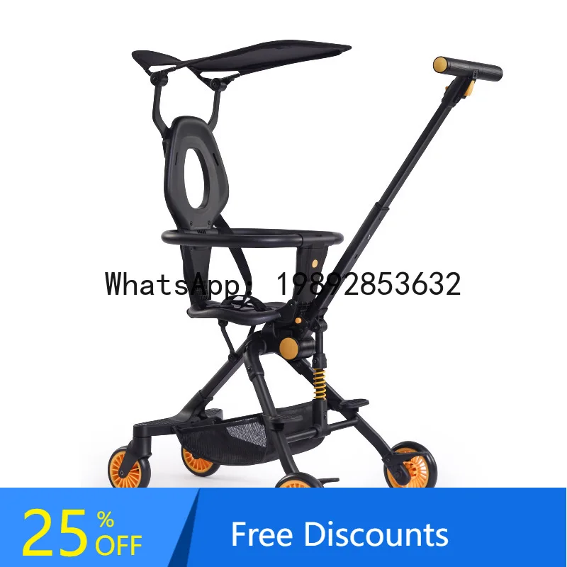 

Stroller for Kids, Baby Pushchair, Two-Way Outdoor Use, Ultra-Lightweight Foldable Stroller for Babies