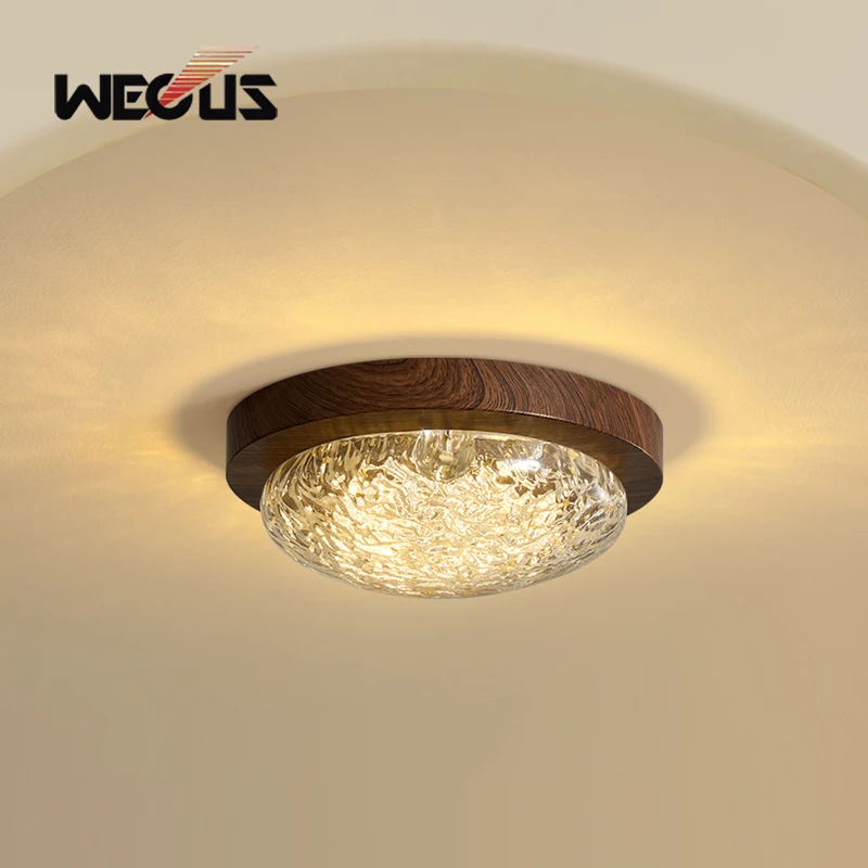 

Современный ретро-роскошный светильник середины века из смолы с золотой фольгой для прихожей, прихожей, фойе, гардеробной, балкона, светильник для внутреннего окружающего освещения