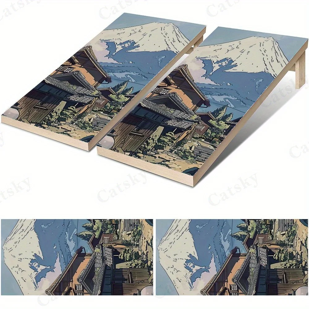 Japanese Scenery   Sandbag Board Sticker.This sandbag board sticker is made from high-quality materials, offering excellent dura