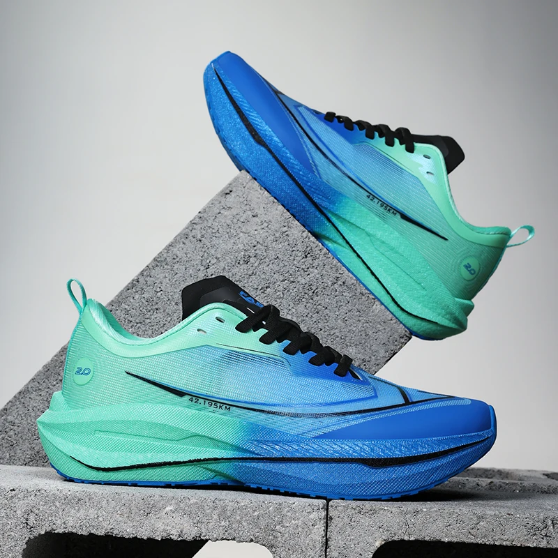

2025 легкая мужская и женская спортивная обувь, гоночный марафон, кроссовки для бега с отскоком, удобные противоскользящие прогулочные туфли