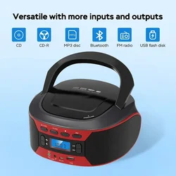 CD Player Portable Boombox Home Cd Walkman Radio Bluetooth Cd Player