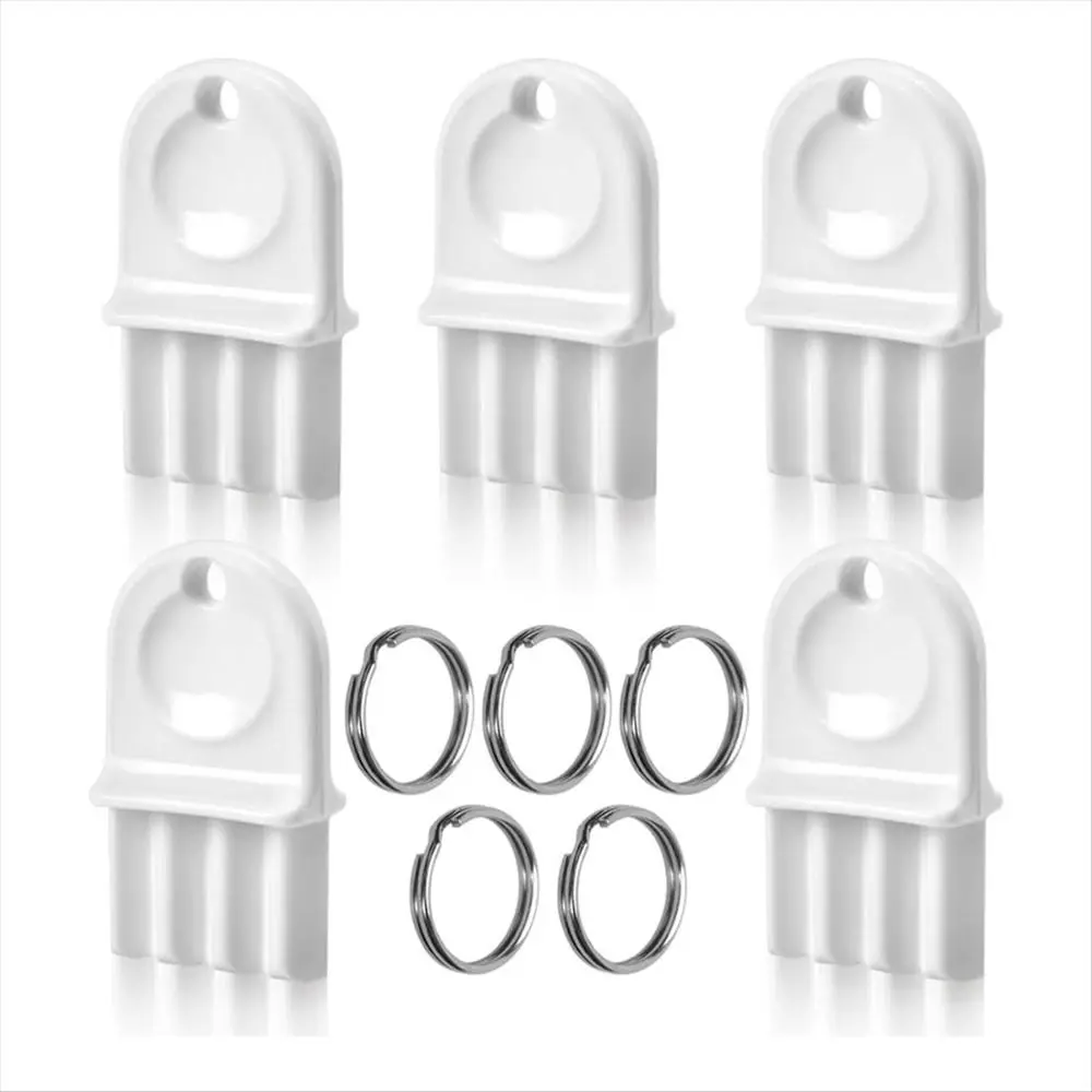 10 pcs Universal Tissue Dispenser Keys Spares Replacements Toilet Paper Dispensers White Plastic Key Accessories Maintenance