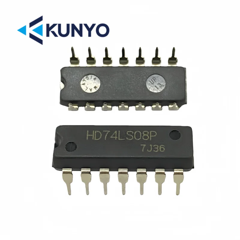 (5pcs)  HD74LS08P SN74LS08N DIP-14 Brand new original genuine chip