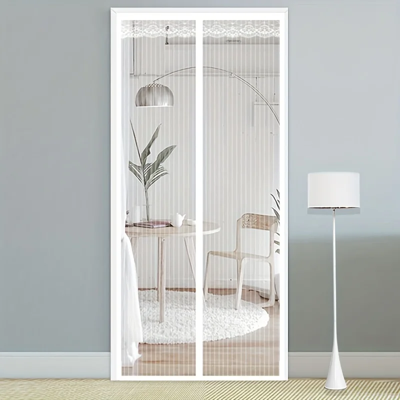 Anti Mosquito Insect Fly Bug Curtains Magnetic Net Mesh Automatic Closing Door Screen and Kitchen