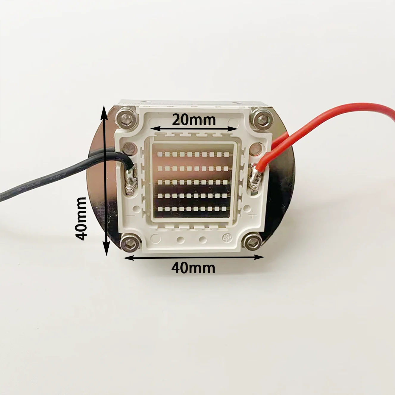 Impressora plana com luz LED roxa, usada para A3 A4 L1390, Mini 4040 COB, Luz de cura UVLED, Luz de área de modificação, 50-100W