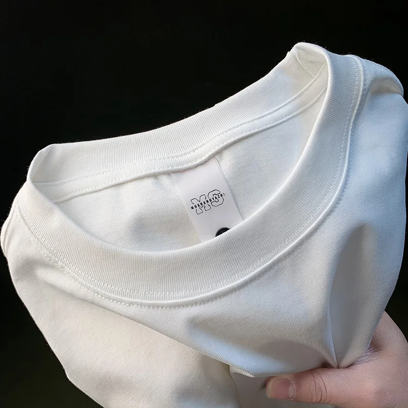 เสื้อยืดแขนสั้นสําหรับผู้ชาย สไตล์พื้นฐาน เรียบง่าย อเนกประสงค์ เป็นมิตรกับผิว เสื้อสเวตเตอร์ใส่สบาย เสื้อบางฤดูร้อน