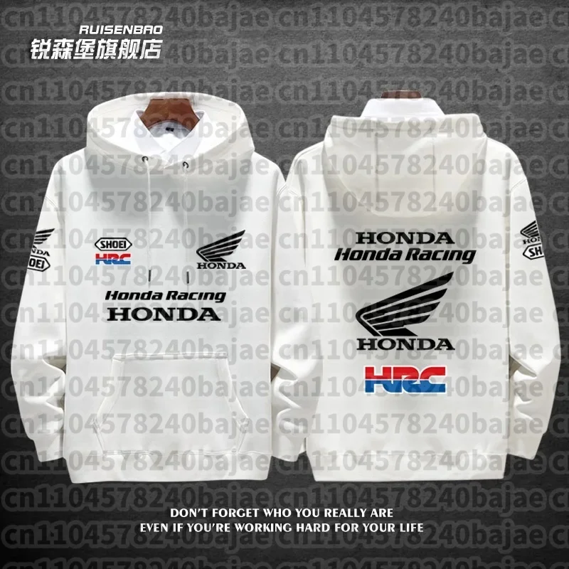 

New Honda HRC Motorcycle Racing Suit, Men's Outdoor Cycling Sports Hooded Jacket, Honda Enthusiast Clothing, 2025