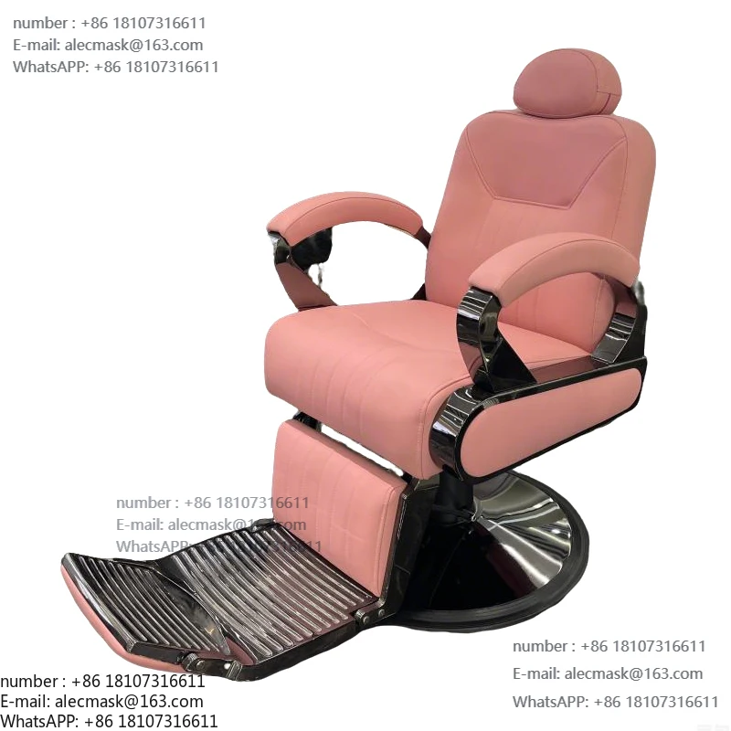 

Hair Salon Heavy Duty Reclining Chair Barber Chair Barber Shop Styling Shaving Hydraulic Pump