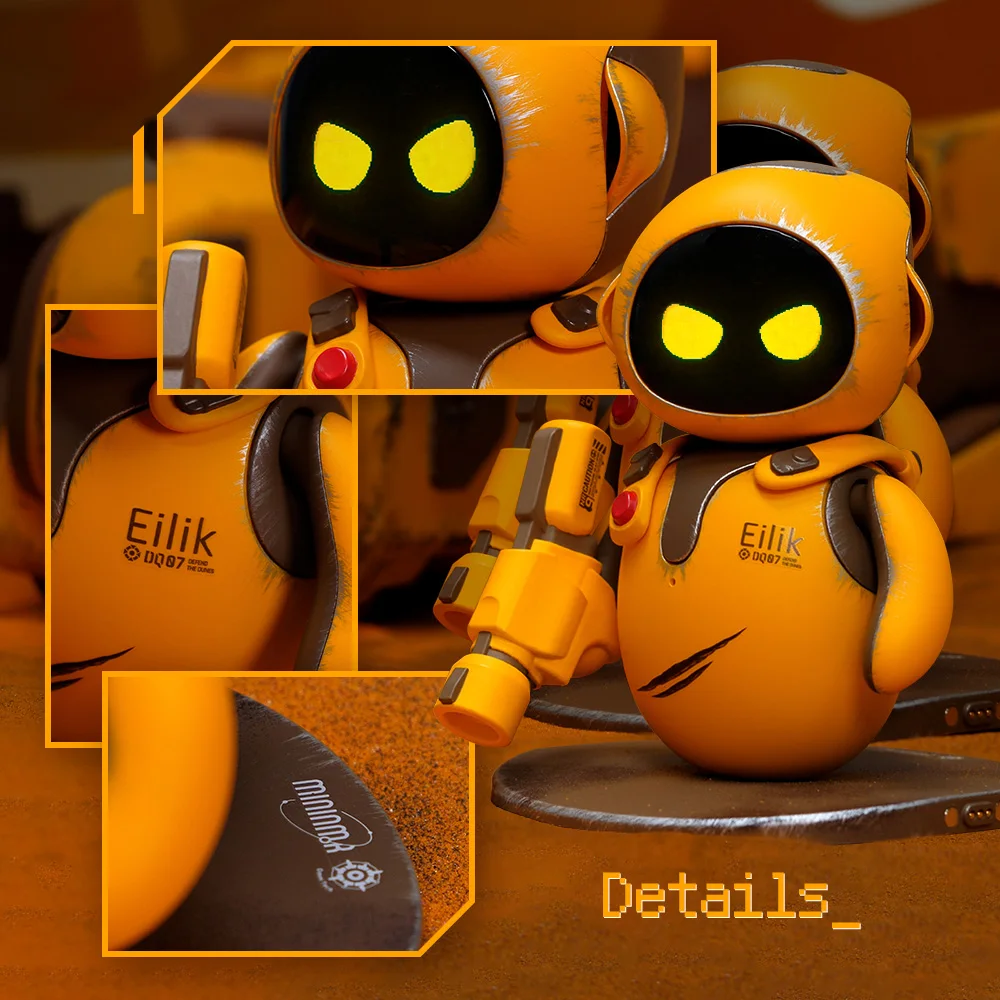 Eilik DQ Smart Robot Emotional Interaction Companion Pet Robot Desktop Decoretion Mini Robot Cute Pet For Children Gift In stock