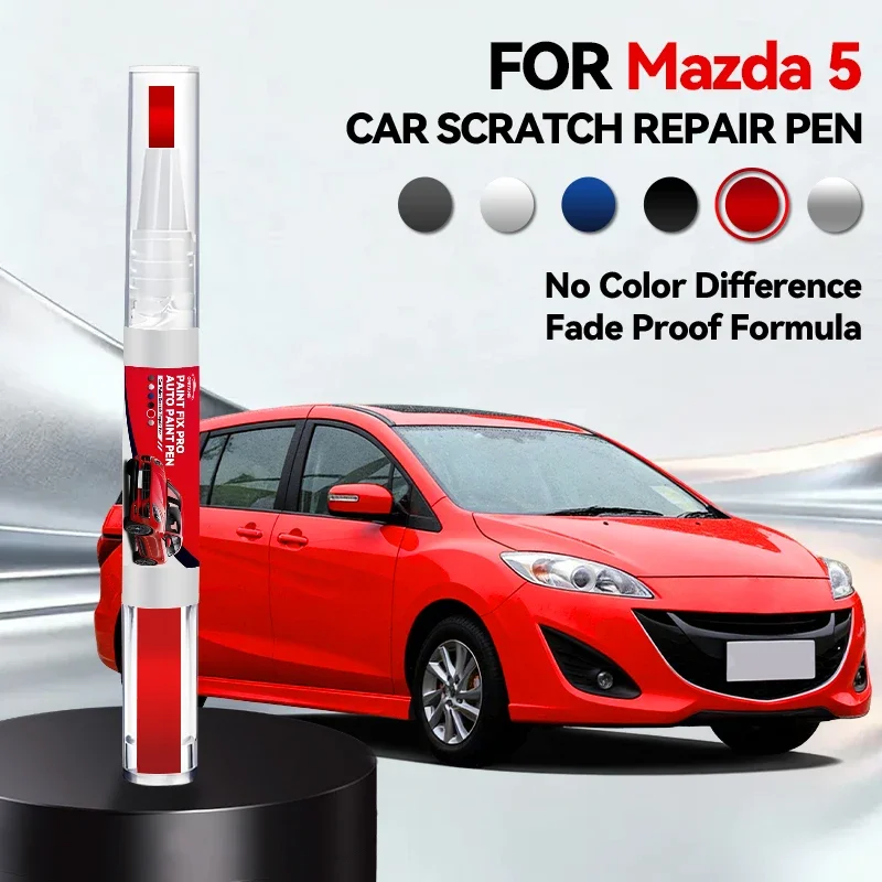 

Ручка-корректор для ремонта лакокрасочного покрытия Mazda 5, средство для удаления царапин, аксессуары для авто, белый цвет