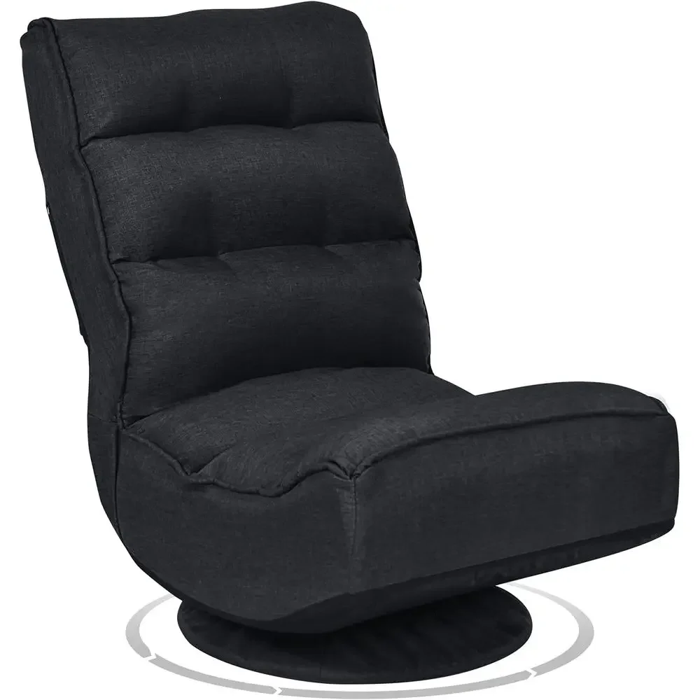 360° Swivel Ergonomic Gaming Chair with 6-Position Recline, 300lb Capacity, Padded Backrest, Ideal for Gamers and Adults