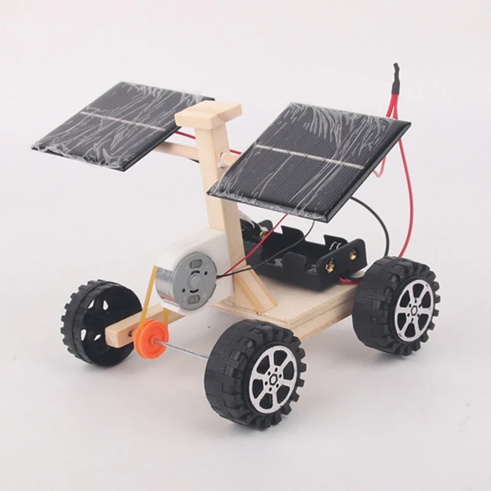 DIY Solar Car Toy Model Assemble Kit Mini Teaching Learning STEM Student School Project Science Experiment Education Toy for Kid