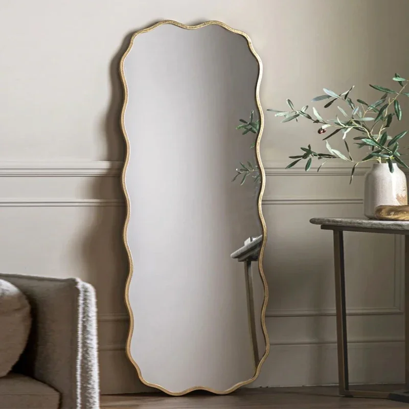Aesthetic Room Flower Knows Mirror Decoration Decor Pocket Mirrors With Light Custom Wedding Mirrors Wall Stickers Big Bedroom 