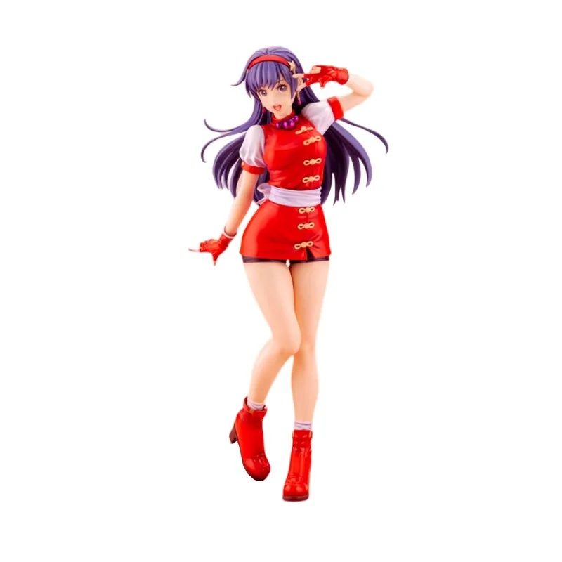 Original Kotobukiya Bishoujo Statue SNK The King of Fighters 98 Asamiya Athena Anime Action Figure Model Collection Ornament