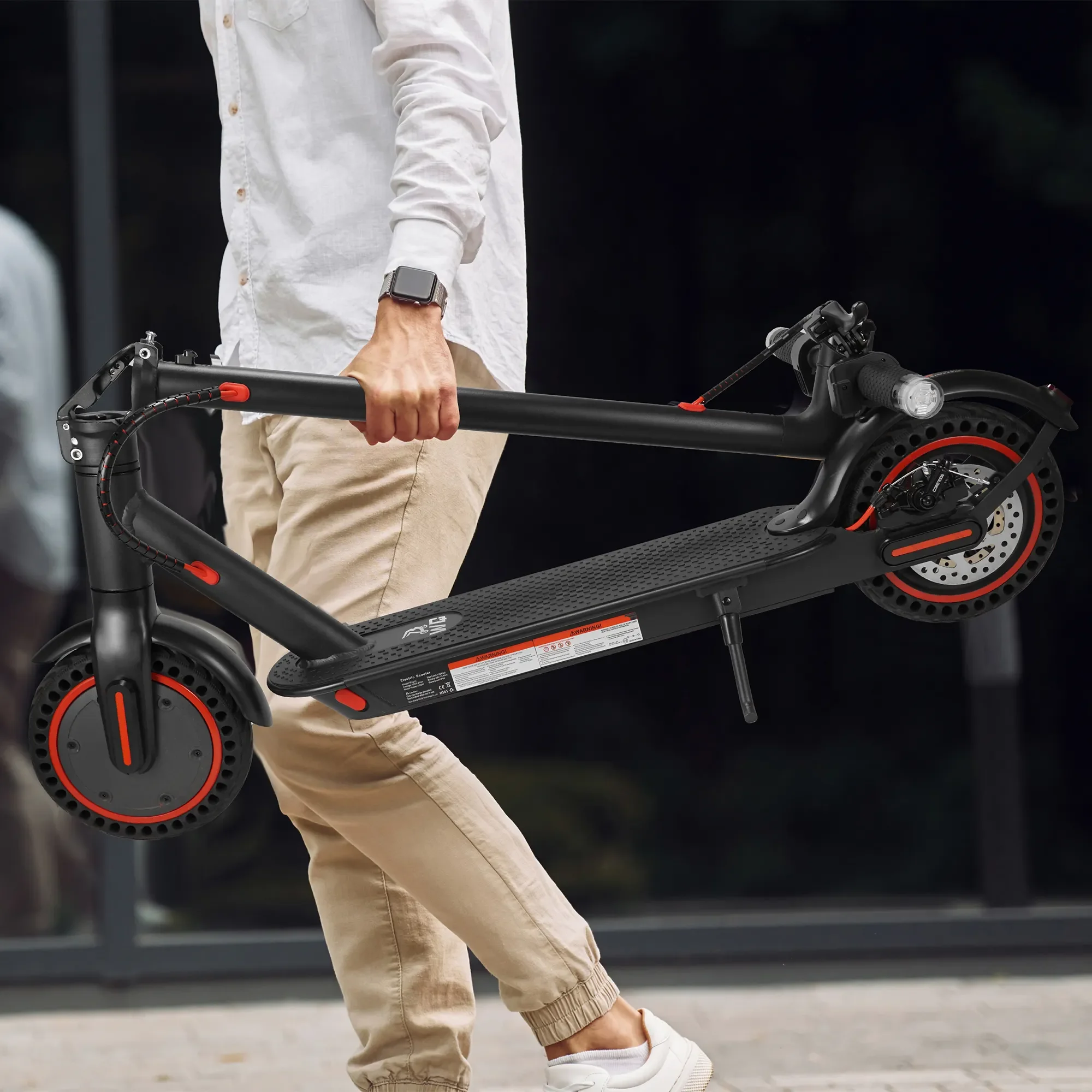 Stlf wjw cjm melhor preço e armazém da ue 350w 36v 10.4ah 30 km/h novo com luzes de sinalização scooters elétricos adultos