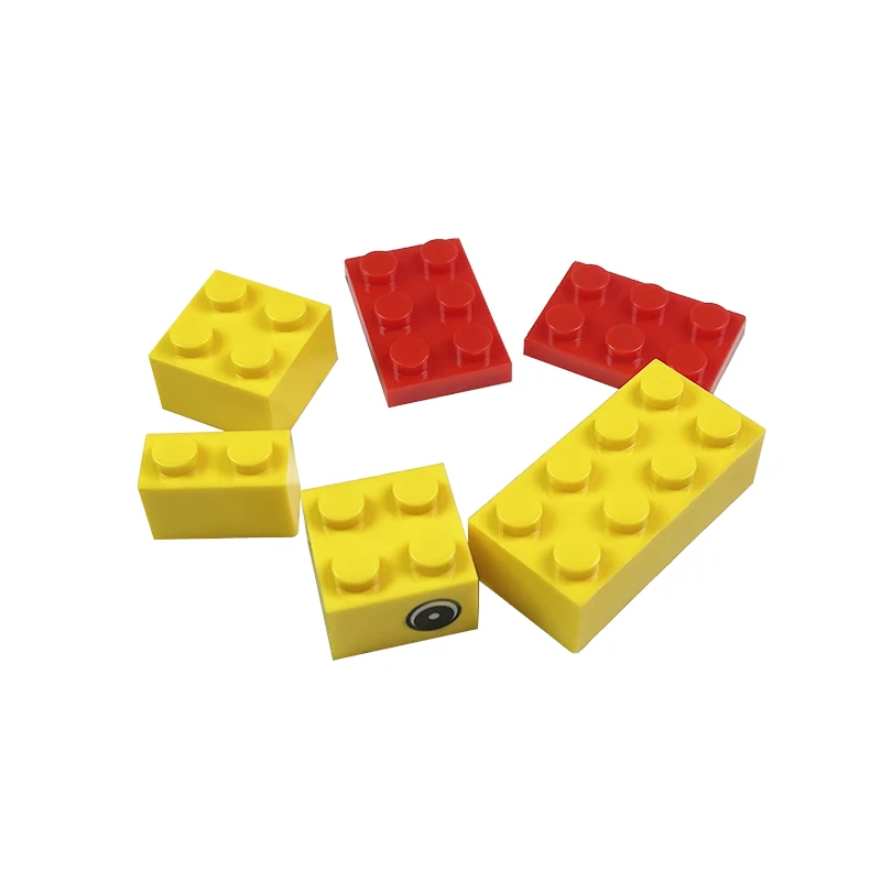 building blocks MOC yellow duck small animal  amusing assembling toys