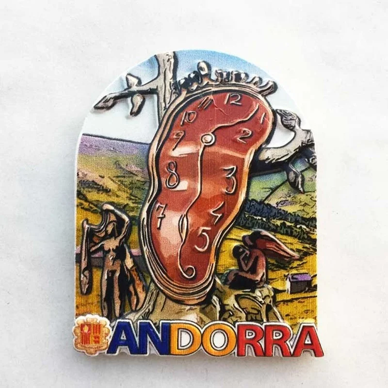 The Principality of Andorra Travelling Fridge Magnets Home Decor Wedding Gifts Andorra Tourism Souvenirs Fridge Stickers