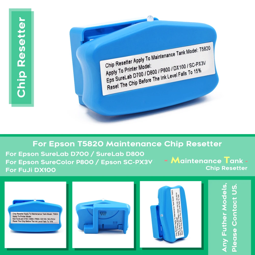 

T5820 восстановитель чипа резервуара для Epson Surecolor SC P800 P808 P807 PX5VII отходной чернильный картридж