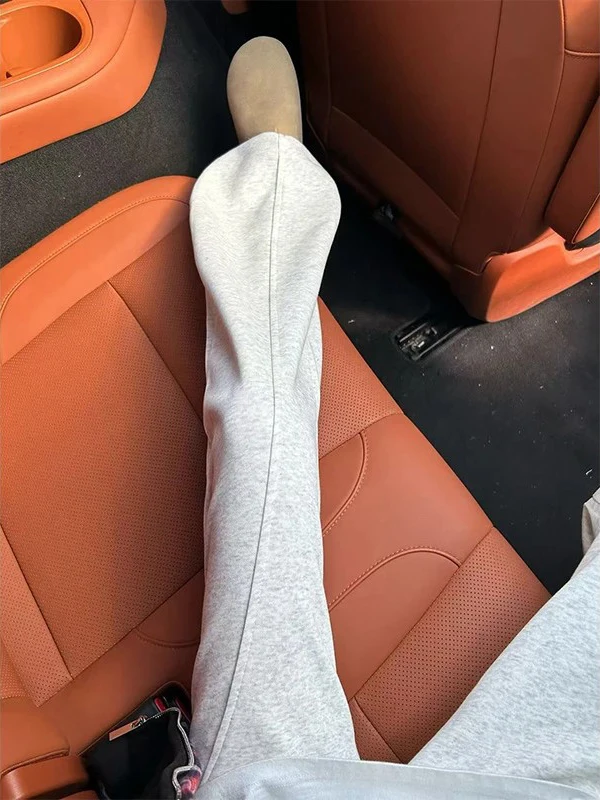 

Cleanfit American Style Loose Fit Running Fitness Trousers Men's Autumn Sportswear Gray Slash Knife Pants Casual Pants