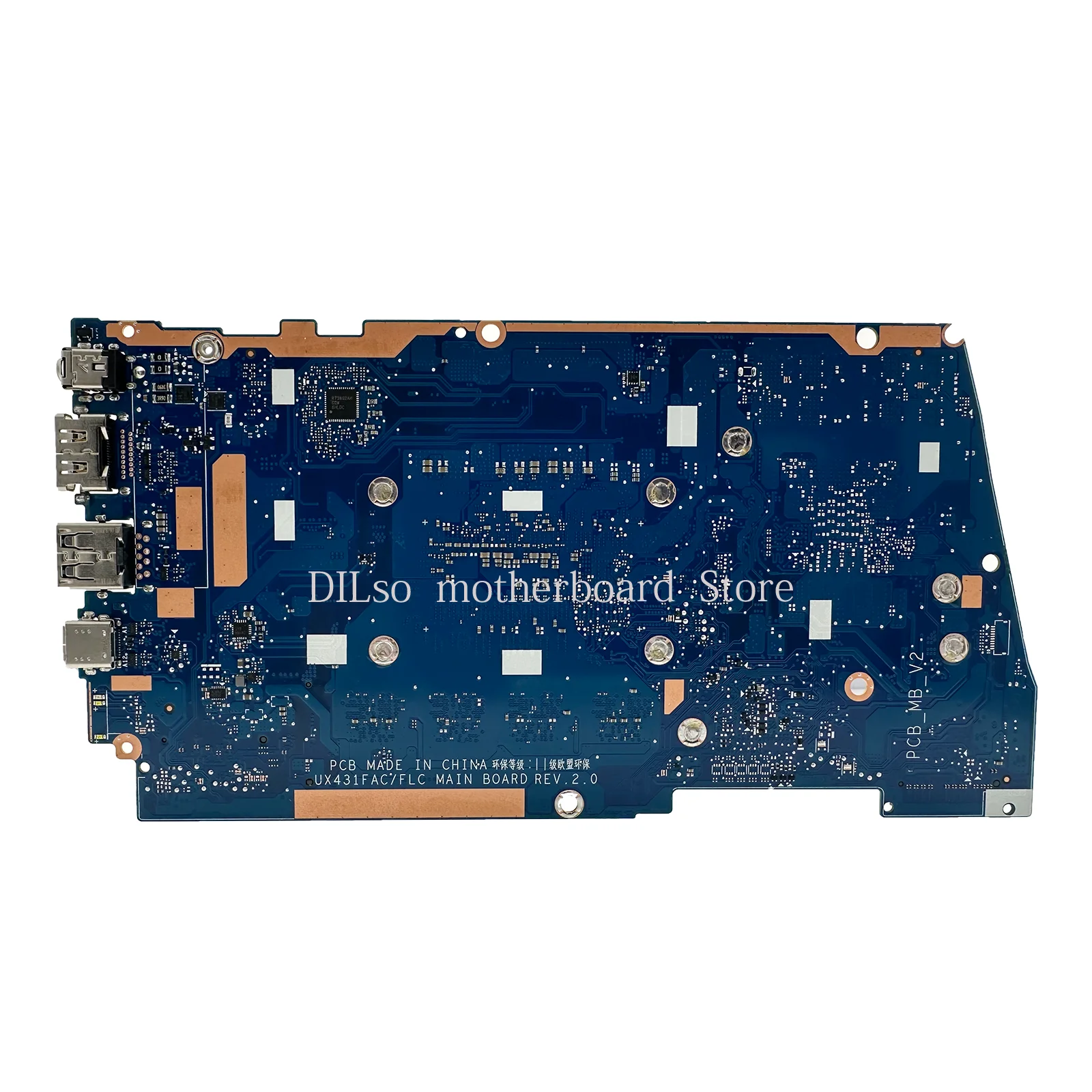 Imagem -03 - Kefu-placa-mãe do Portátil i3 i5 i7 10th Gen 4gb 8gb 16gb de Ram Asus Zenbook14 Ux431fac Ux431fn Ux431flc Mainboard Ux431fa