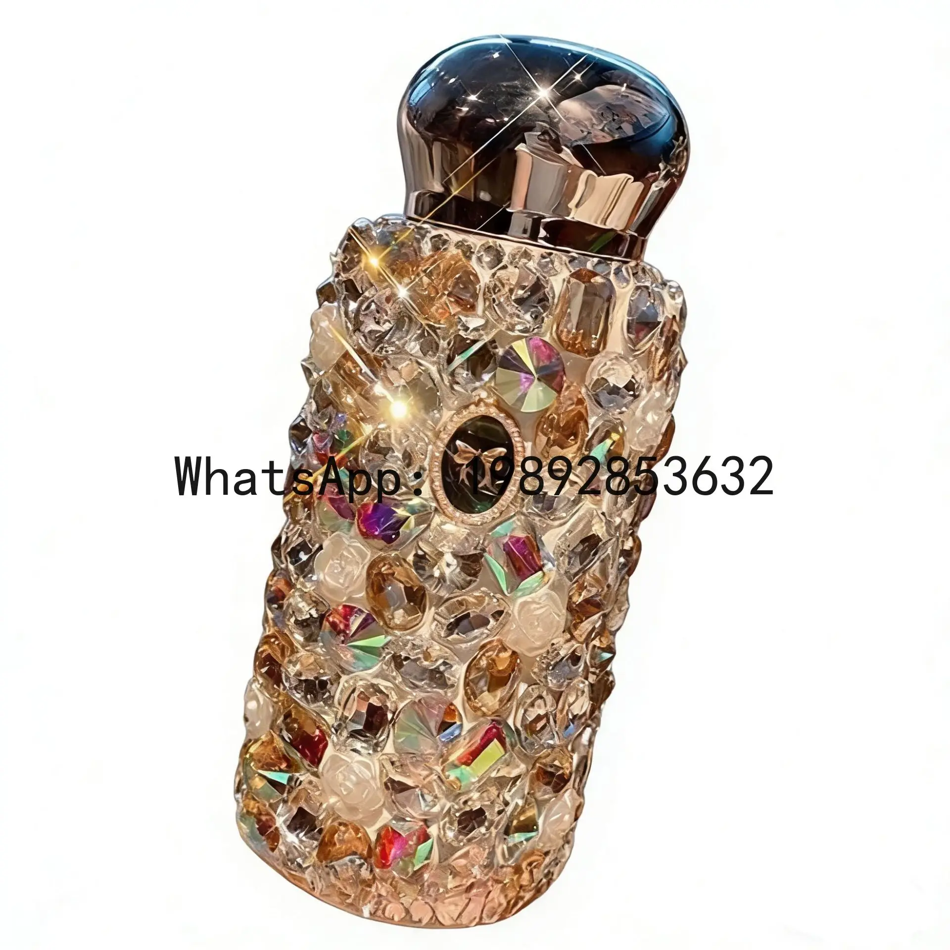

PYJ full diamond water cup souvenir 304 stainless steel diamond-encrusted thermos cup female high value Douyin